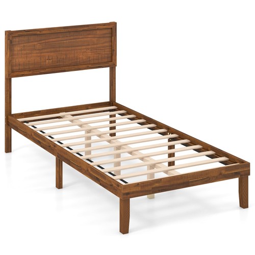 Single size bed frame acacia - size,
