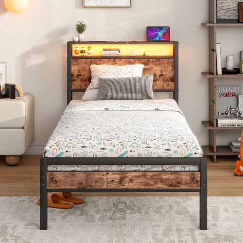 Single bed frame - single, storage
