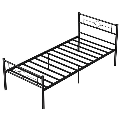 3ft single bed frame - single, mattress