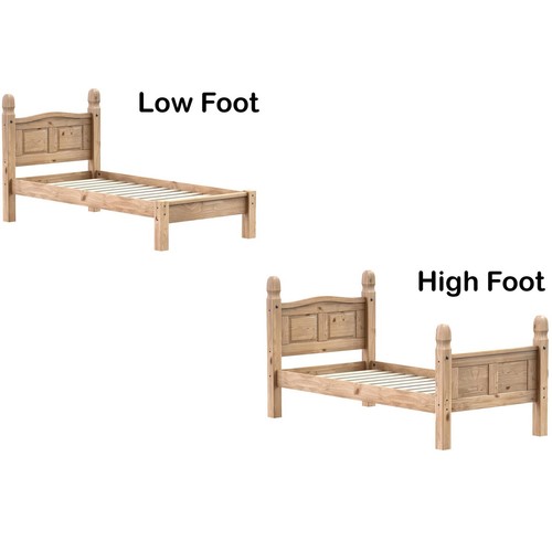 Corona solid pine bed - corona, frame