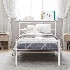 Strong Single Bed 3ft Metal