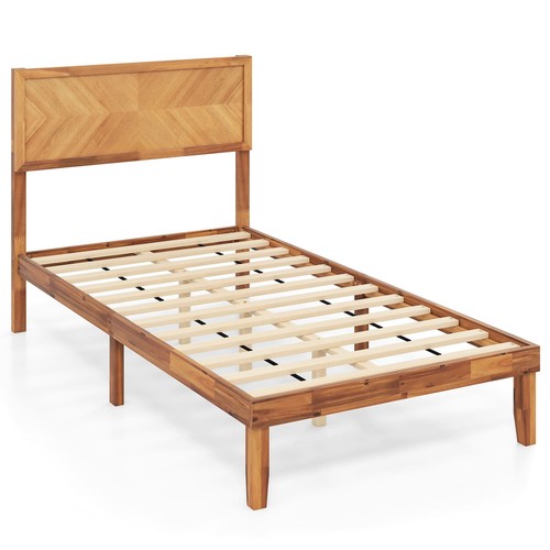 Single size bed frame acacia - size,