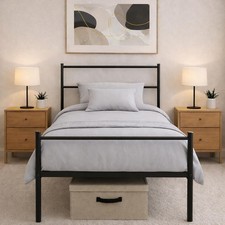Single Metal Bed Frame Heavy