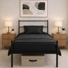 Single Metal Bed Frame Heavy